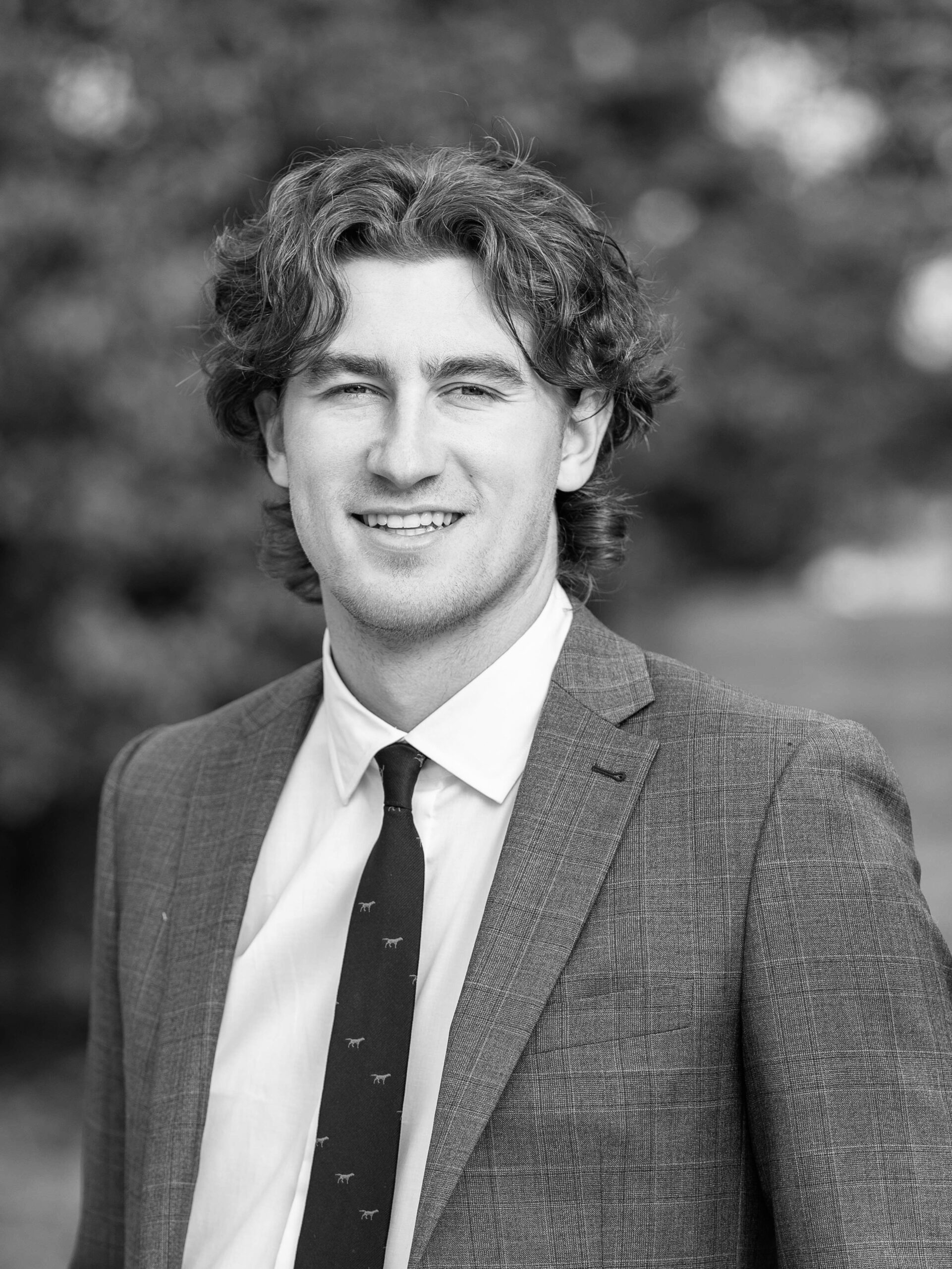 Henry Black and White headshot